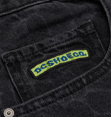 Men's Baggy Denim Snake Print Pants