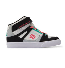 Kids' Pure High-Top Elastic Lace High-Top Shoes