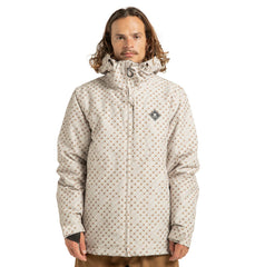 Unisex Basis Print Insulated Jacket