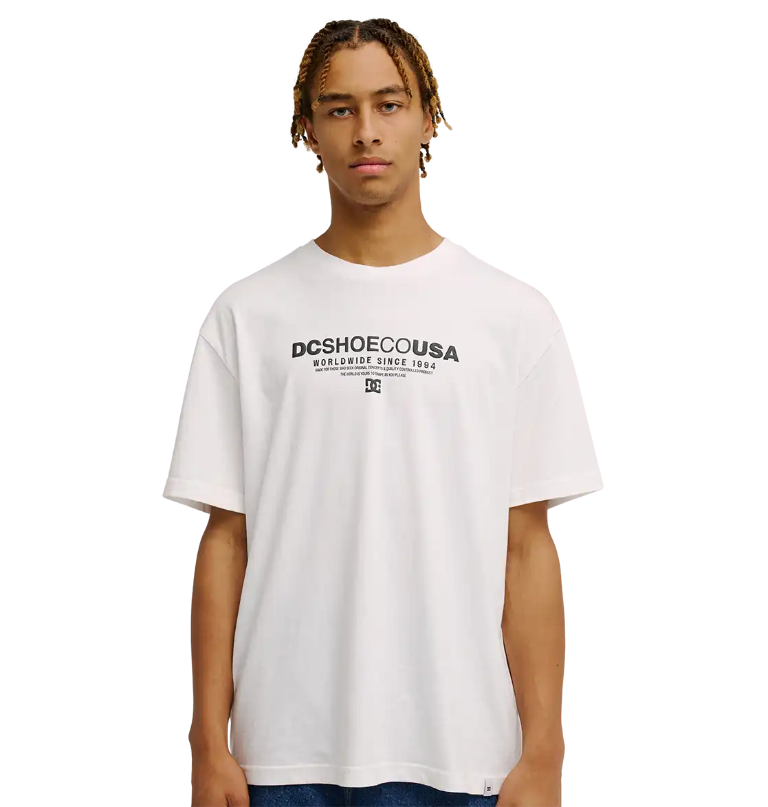Men's DC Heritage Font Tee