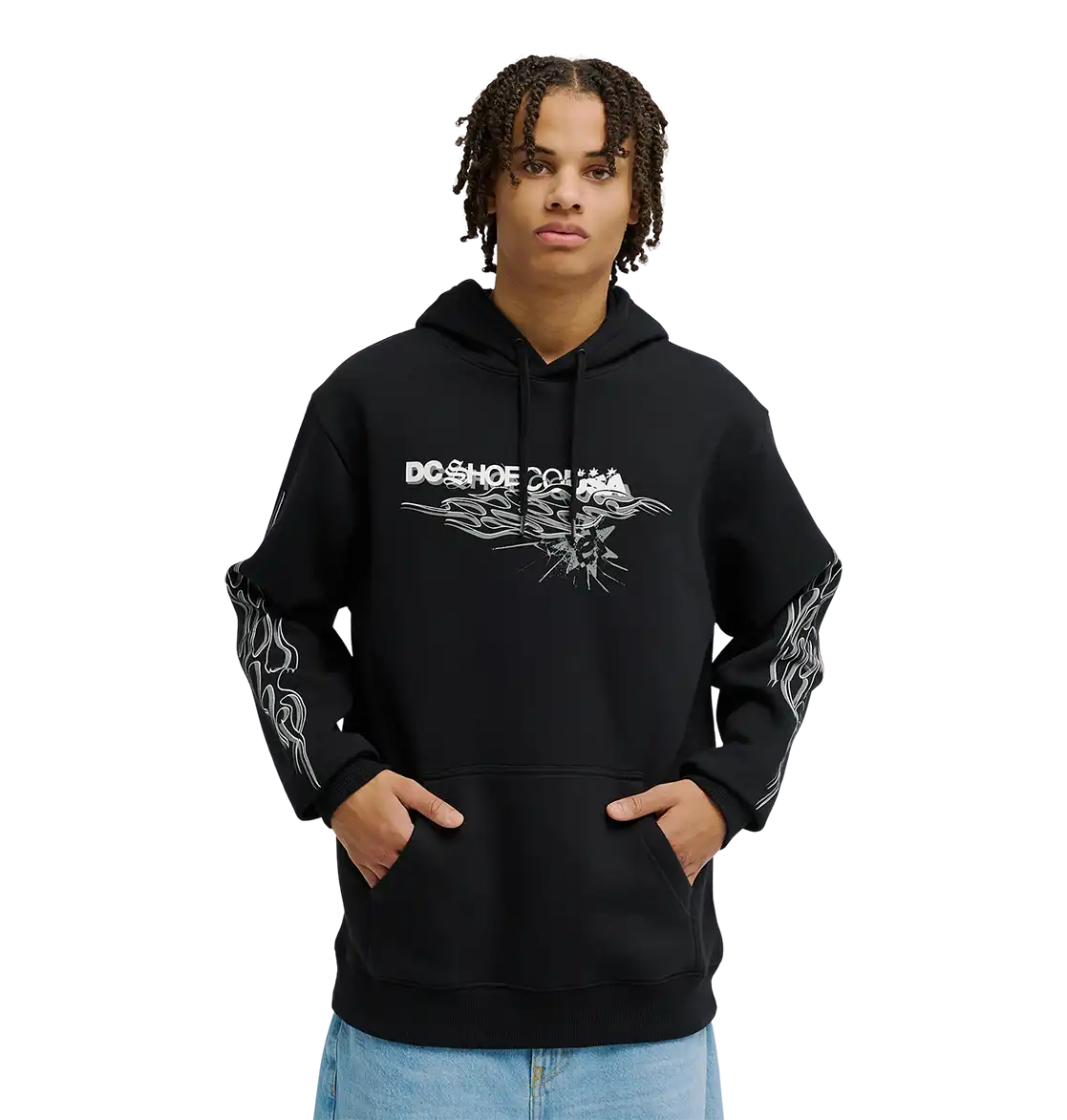 Men's Side Flame Hoodie