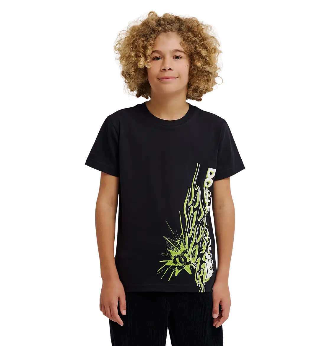 Kids' Side Flame Tee