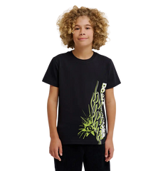 Kids' Side Flame Tee