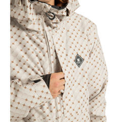 Unisex Basis Print Insulated Jacket